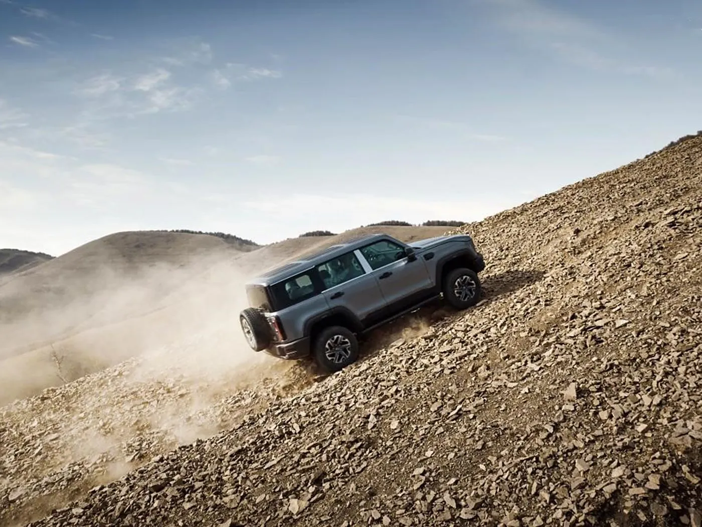 北京オフロード BJ40 コンパクト SUV 4WD、85L タンク & パノラマカメラロングホイールベース