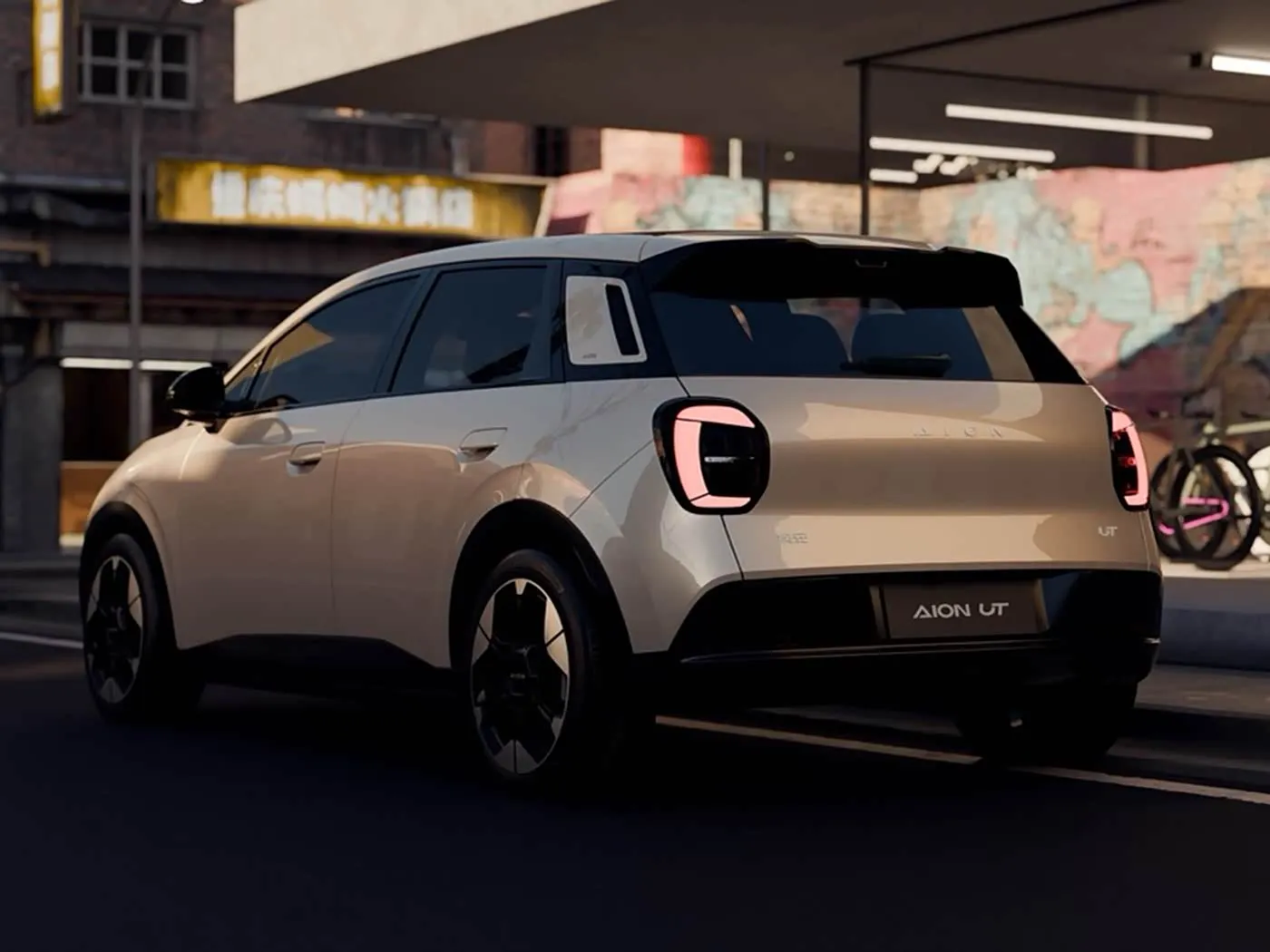 新エネルギー純粋な電気ミニハッチバック AION UT ホット販売リチウム ハイブリッド EV GAC 合弁会社からの低価格