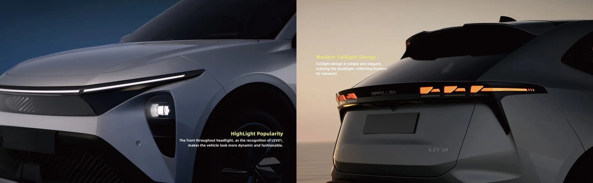 LEV01 右ハンドル SUV 新エネルギー車 EV 長距離 ホイールベース 5 席