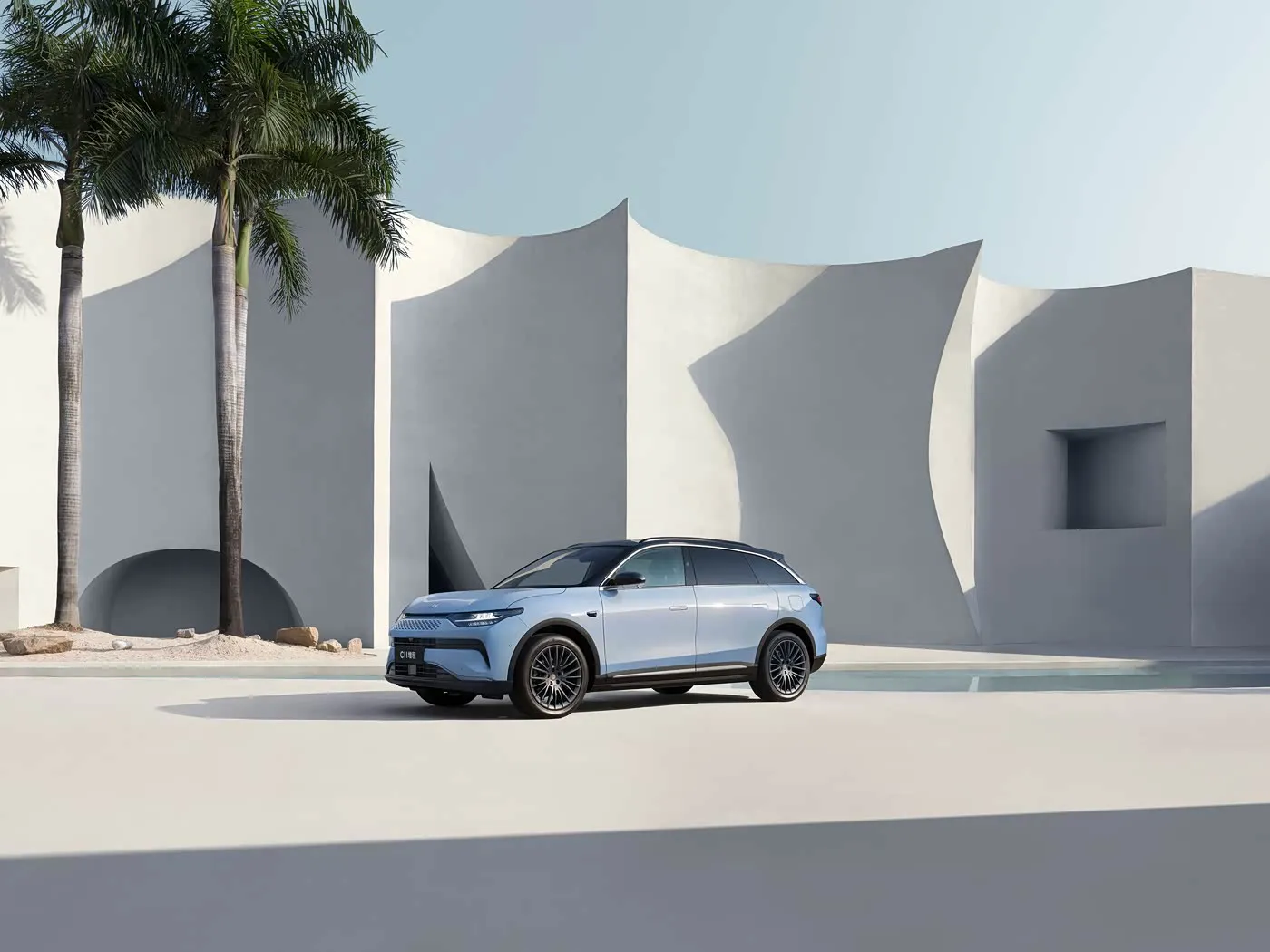 Leapmotor C11 コンフォートバージョンハイブリッド電気 SUV PHEV 走行距離延長新エネルギー車