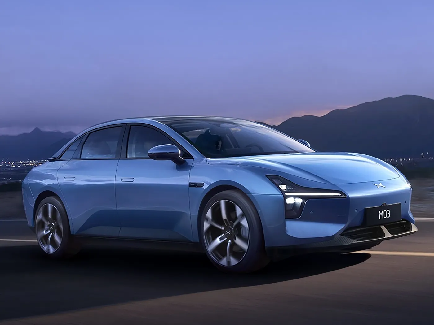 Xiaopeng 2025 Mona M03 電気セダン長距離 515km 新エネルギー車 SUV & ハッチバック EV リチウム電池