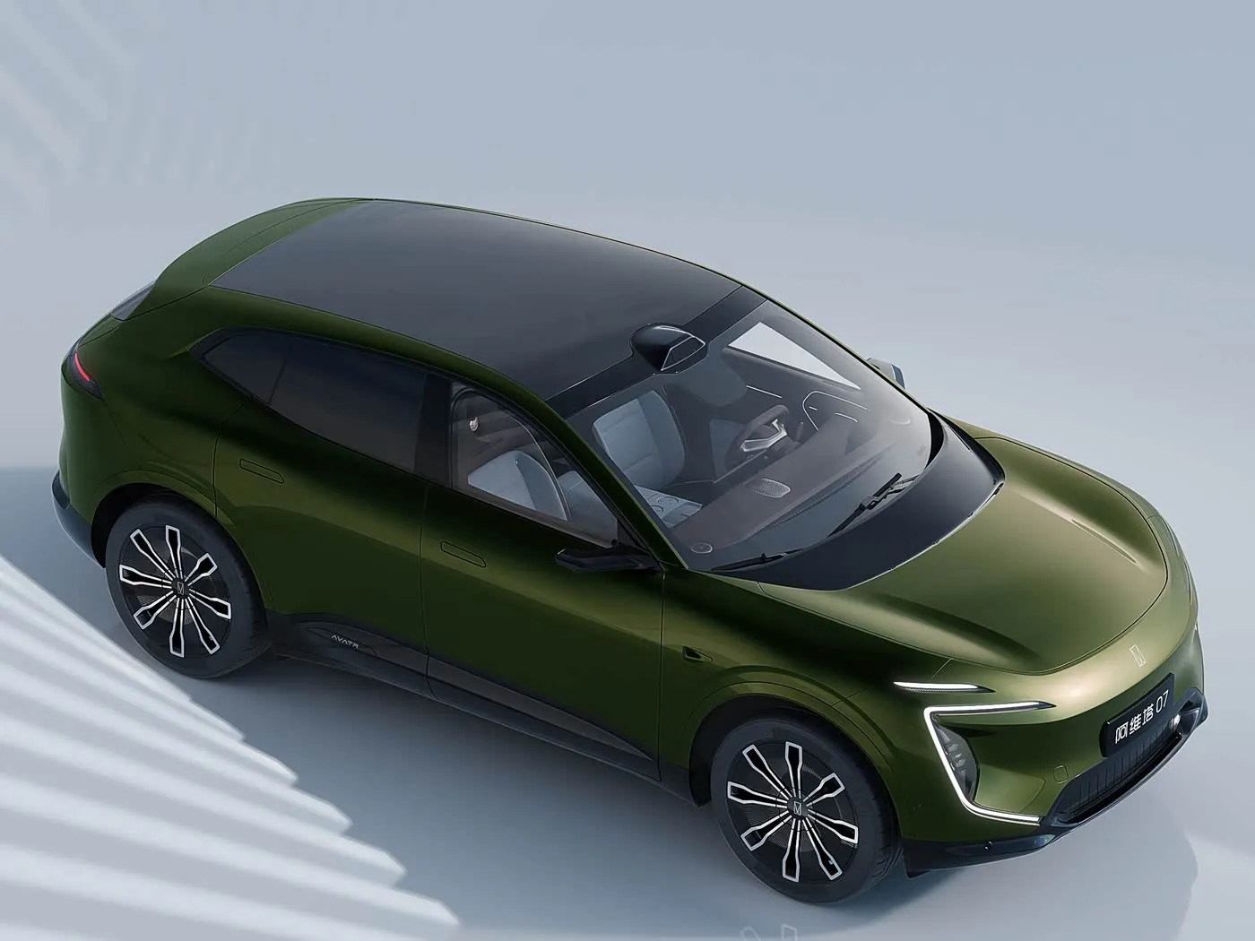 Avita 07 純粋な電気/レンジエクステンダー SUV 現代電気運転体験 Huawei 社 ADS 3.0 テクノロジー新エネルギー車