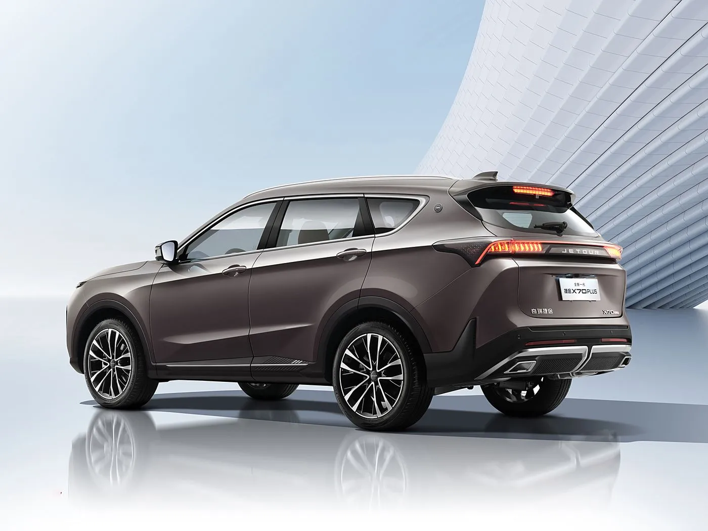 新品 Chery Jetour X70 PLUS SUV 自動ドライブ Euro VI 発光合金屋根レザーシート