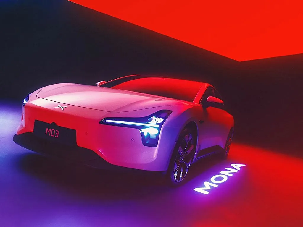 Xiaopeng 2025 Mona M03 電気セダン長距離 515km 新エネルギー車 SUV & ハッチバック EV リチウム電池