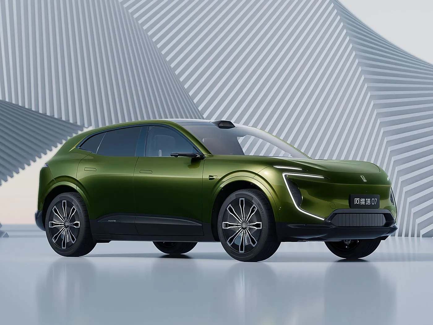 Avita 07 純粋な電気/レンジエクステンダー SUV 現代電気運転体験 Huawei 社 ADS 3.0 テクノロジー新エネルギー車