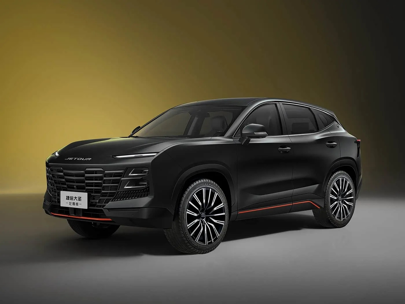 Jetour T2 SUV ハイブリッド バージョン ユーロ VI 新到着ライト ターボ ACC 自動ギアボックス レザー左ステアリング