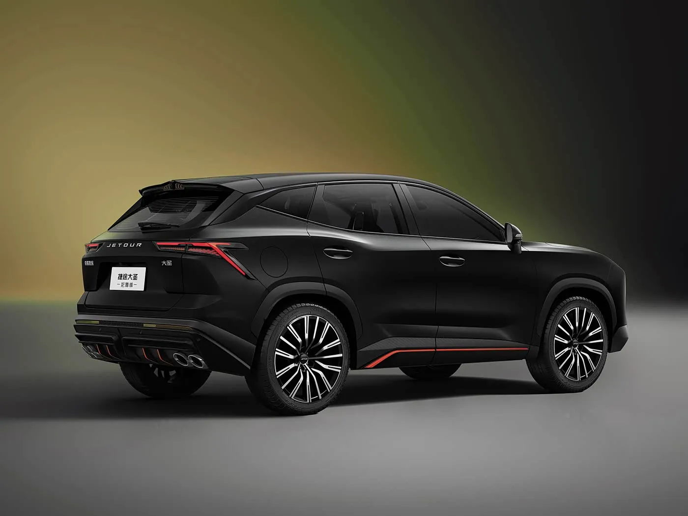 Jetour T2 SUV ハイブリッド バージョン ユーロ VI 新到着ライト ターボ ACC 自動ギアボックス レザー左ステアリング