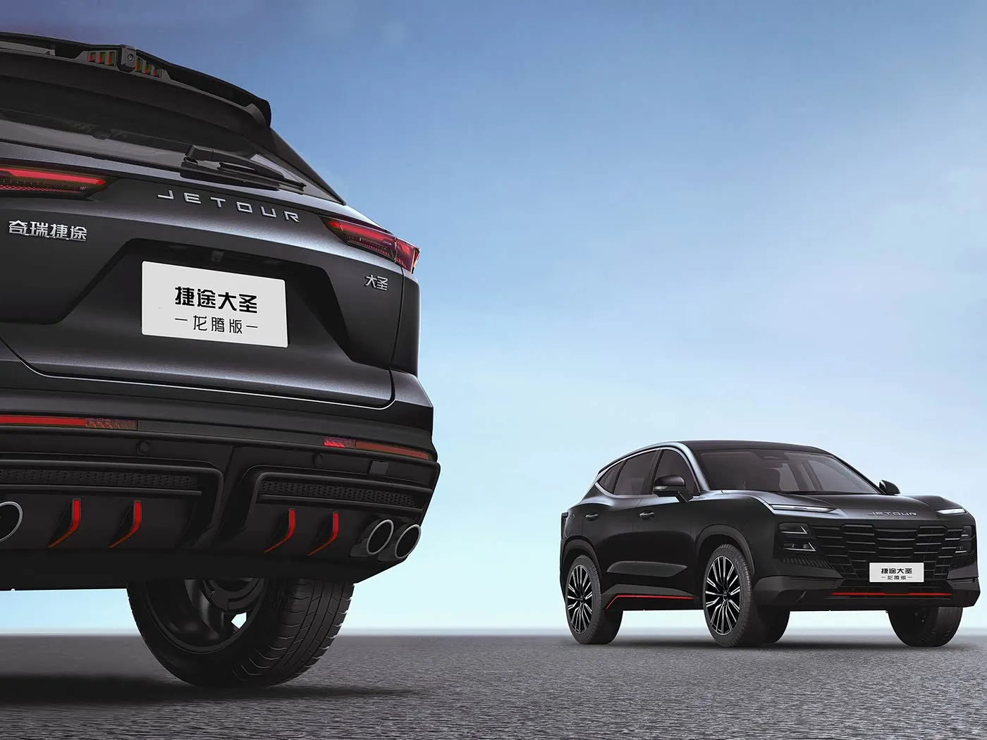 Jetour T2 SUV ハイブリッド バージョン ユーロ VI 新到着ライト ターボ ACC 自動ギアボックス レザー左ステアリング