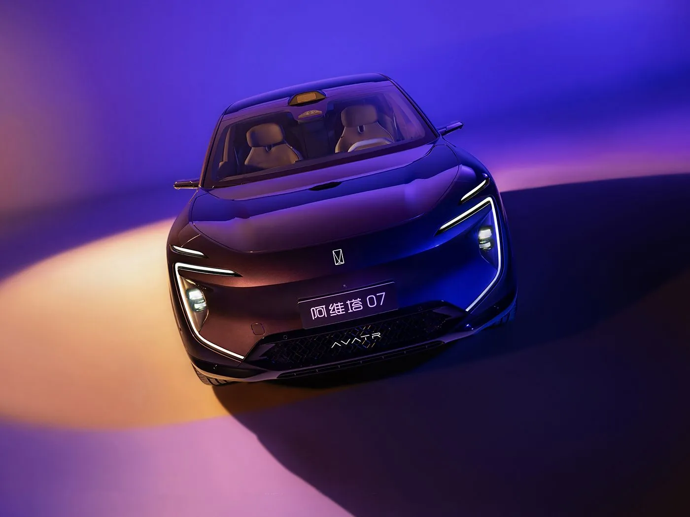Avita 07 純粋な電気/レンジエクステンダー SUV 現代電気運転体験 Huawei 社 ADS 3.0 テクノロジー新エネルギー車