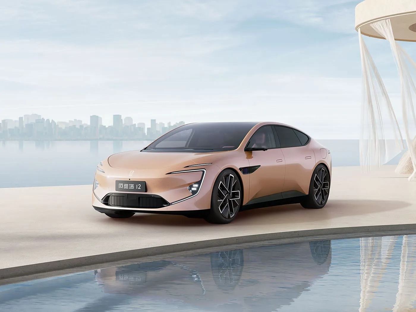 Logistics of all wheel drive electric car