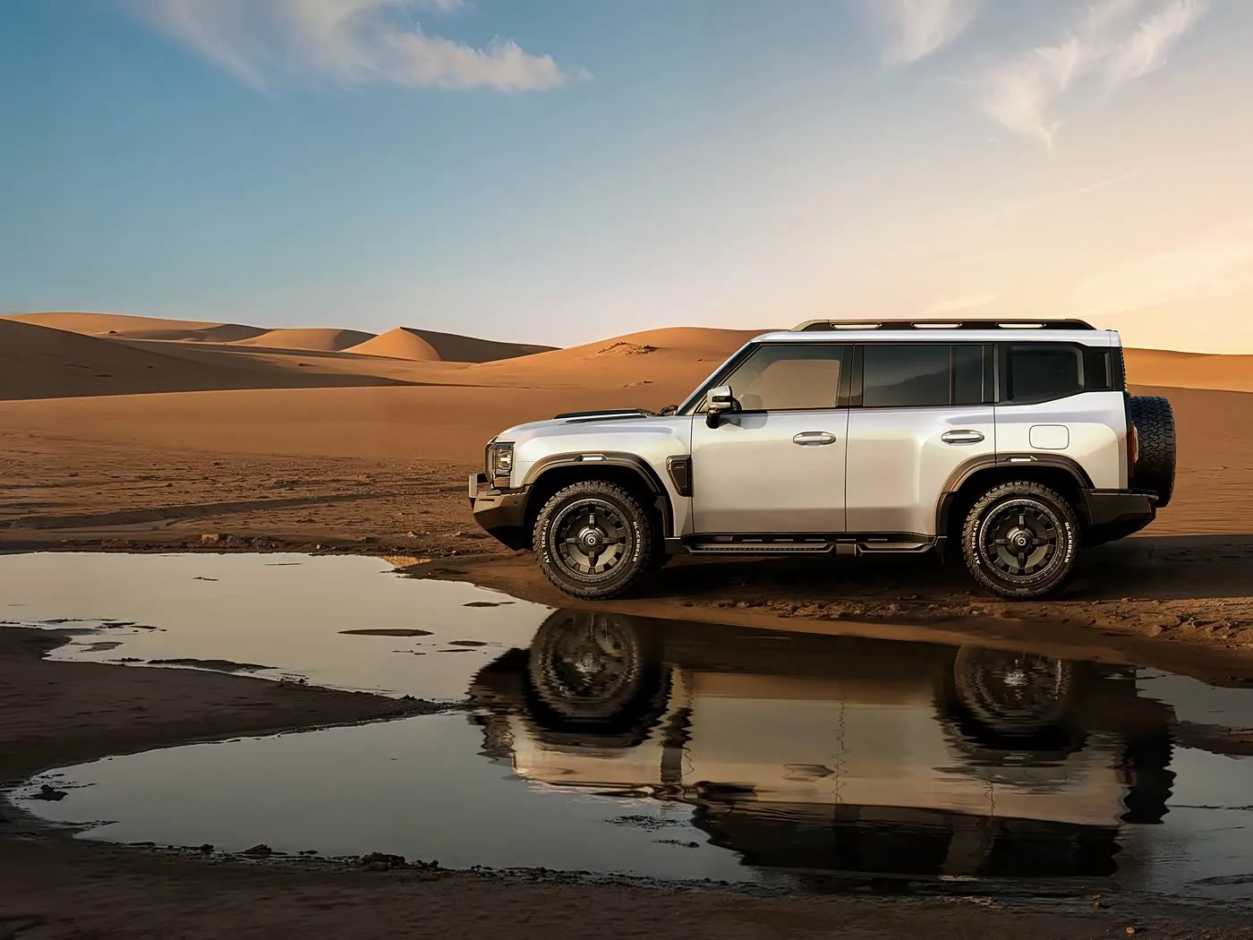 Jetour Traveler 中型 SUV 高速 2.0T 自動左ターボ レザー ユーロ VI ガス アルミ合金 新品