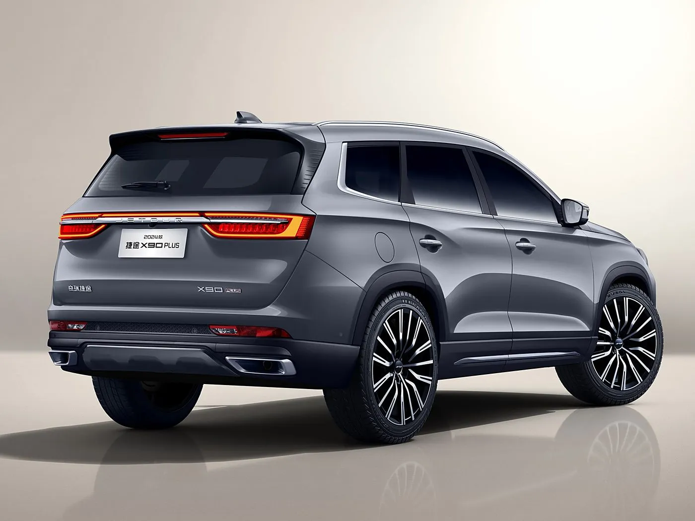 新品 Chery Jetour X90 PLUS SUV 自動ドライブ Euro VI 合金ルーフラック レザーシート